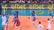 Balle de match Earvin Ngapeth en finale de l'Euro de Volley