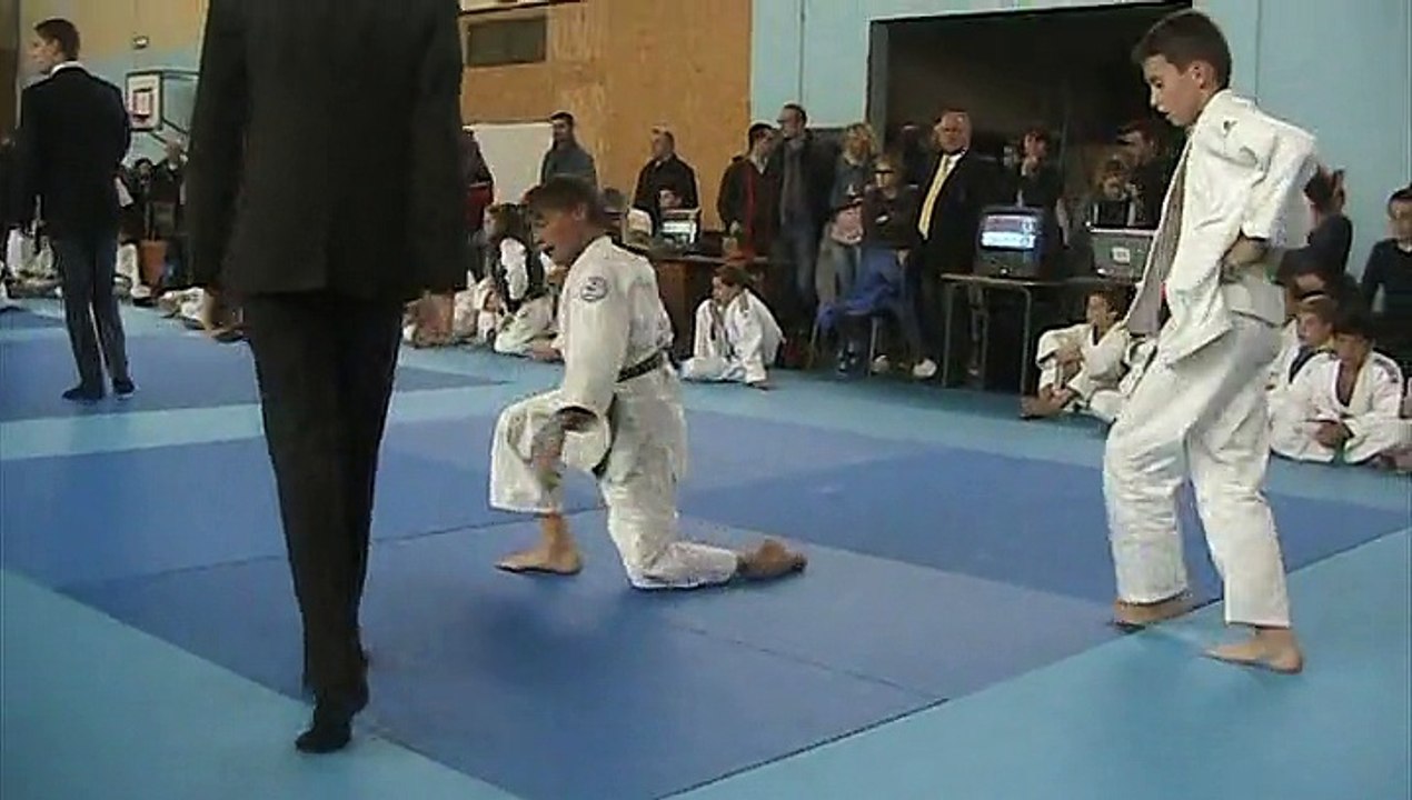 Noa Villefranque au Tournoi Régional Benjamin de Chateauponsac - Octobre 2015 - Poule