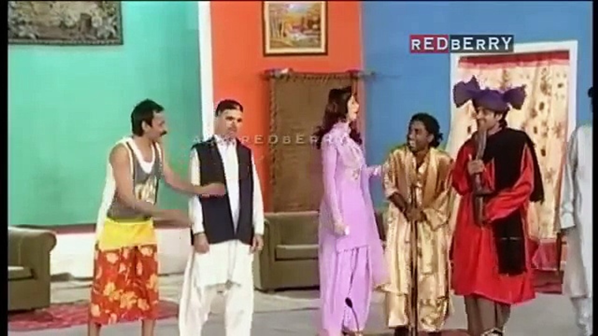 New Pakistani Punjabi Stage Drama 2015 - Iftikhar Thakur- Sajan Abbas -  Full Comedy Stage Show  - video Dailymotion