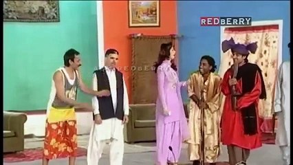 New Pakistani Punjabi Stage Drama 2015 - Iftikhar Thakur- Sajan Abbas - Full Comedy Stage Show - freevidefoun.com