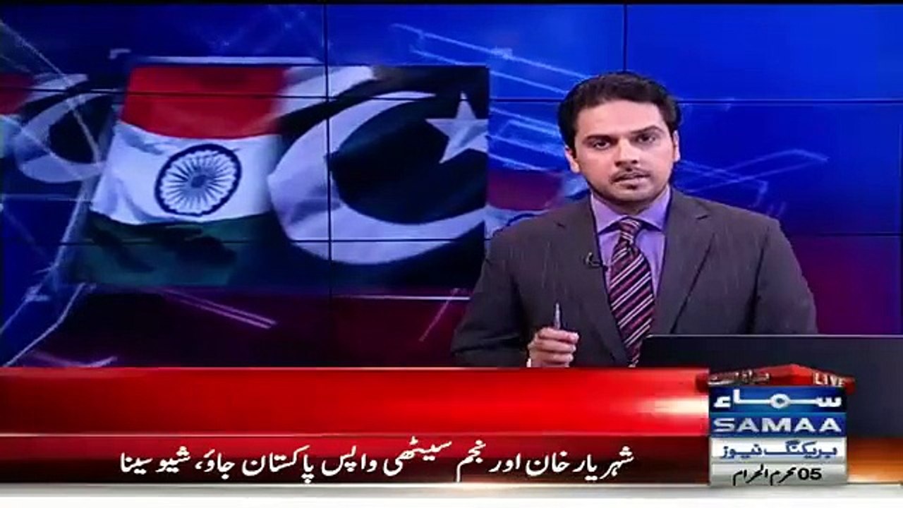 Asad Umar bashes Sheryar Khan  Najam Sethi for going India - Video Dailymotion