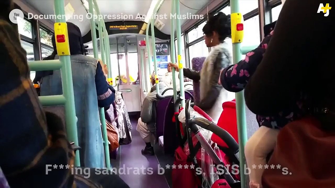 Anti-Muslim rant on London bus goes viral - vidéo dailymotion