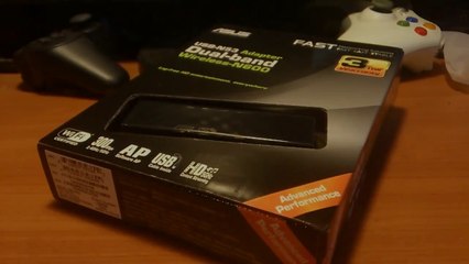 Unboxing WiFi de doble banda Asus N600 en español