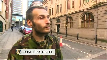 Manchester United stars offer hotel to homeless - BBC News