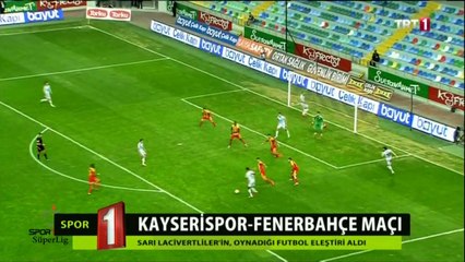 Semahat Ozdogan - Trt1 Spor Haber (19.10.15)