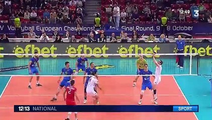 Volley-ball : les Bleus sacrés champions d'Europe
