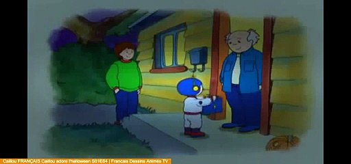 Caillou FRANÇAIS - Caillou adore lhalloween (S01E64) - Video Dailymotion(1)