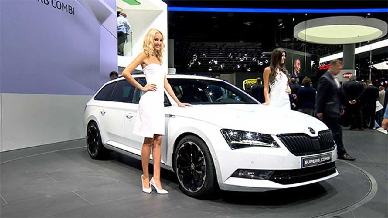 Skoda präsentiert auf der IAA den Superb Combi