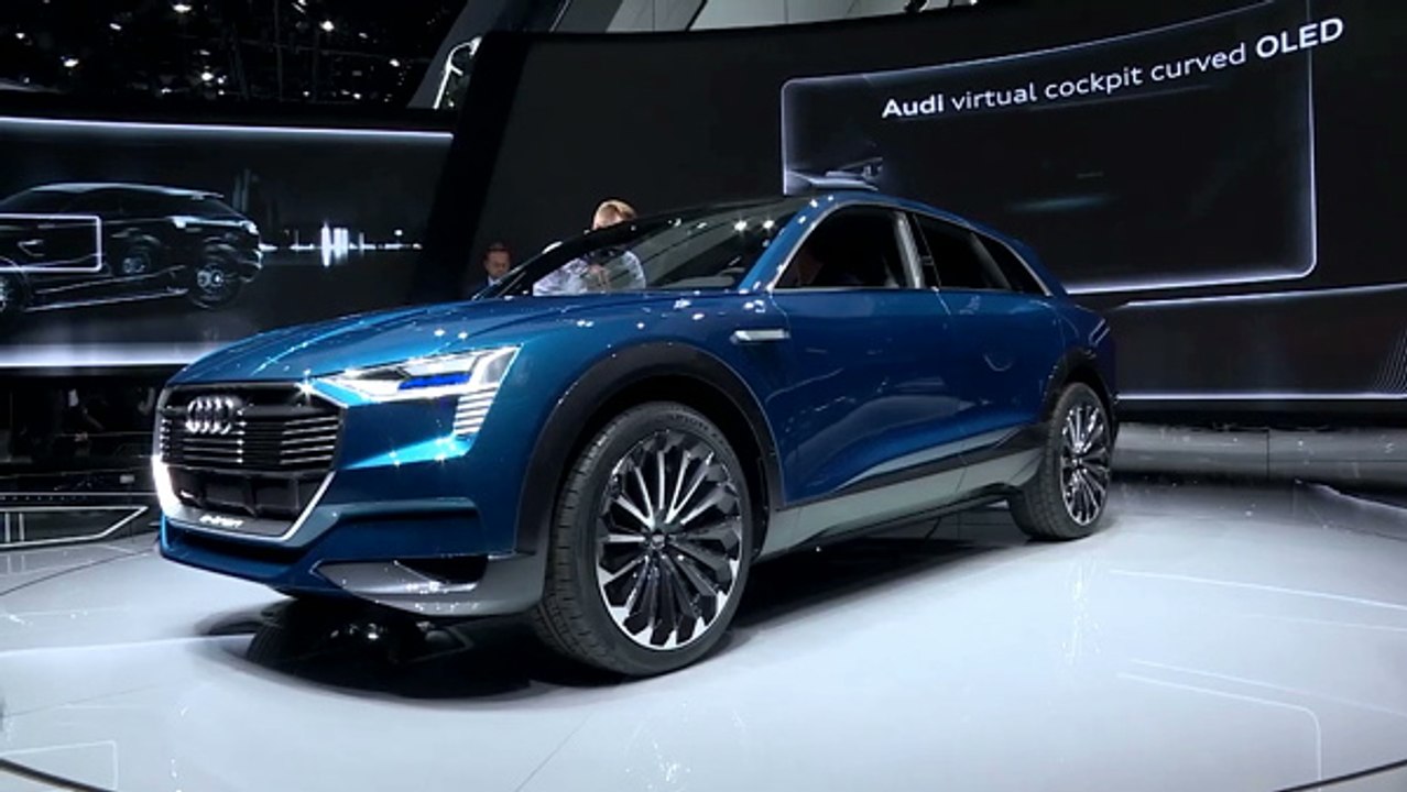 Audi mit kraftvollem Elektro-SUV auf der IAA
