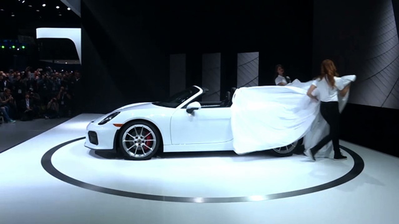 Porsche auf der New York Autoshow 2015
