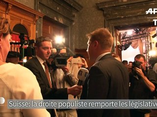 Elections en Suisse: nouveau succès pour le phénomène Blocher