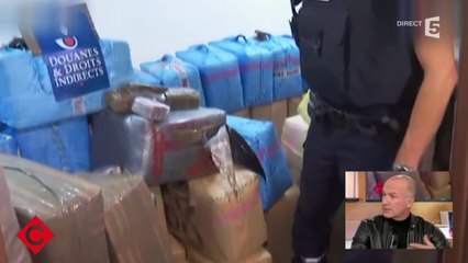 7 tonnes de Cannabis en plein Paris - C à vous - 19/10/2015