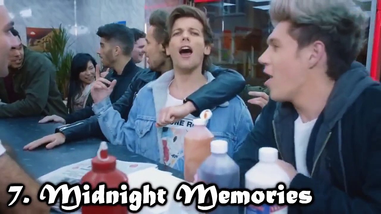 One Directions Top 10 Songs