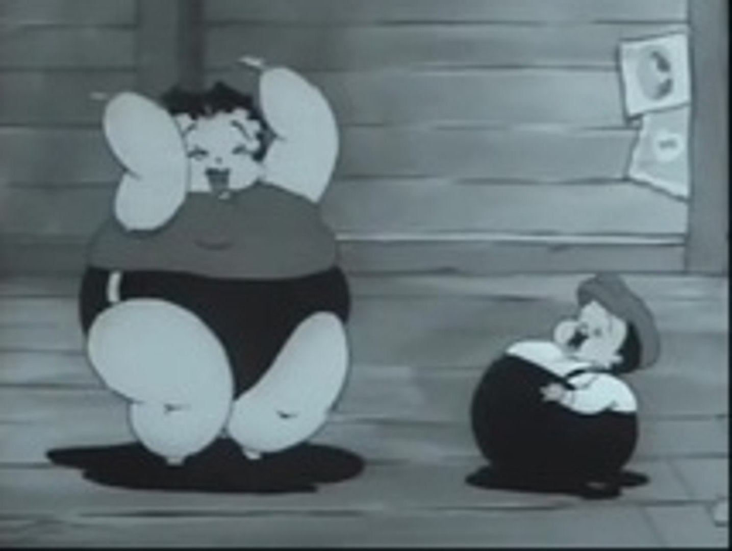 Betty boop and little jimmy
