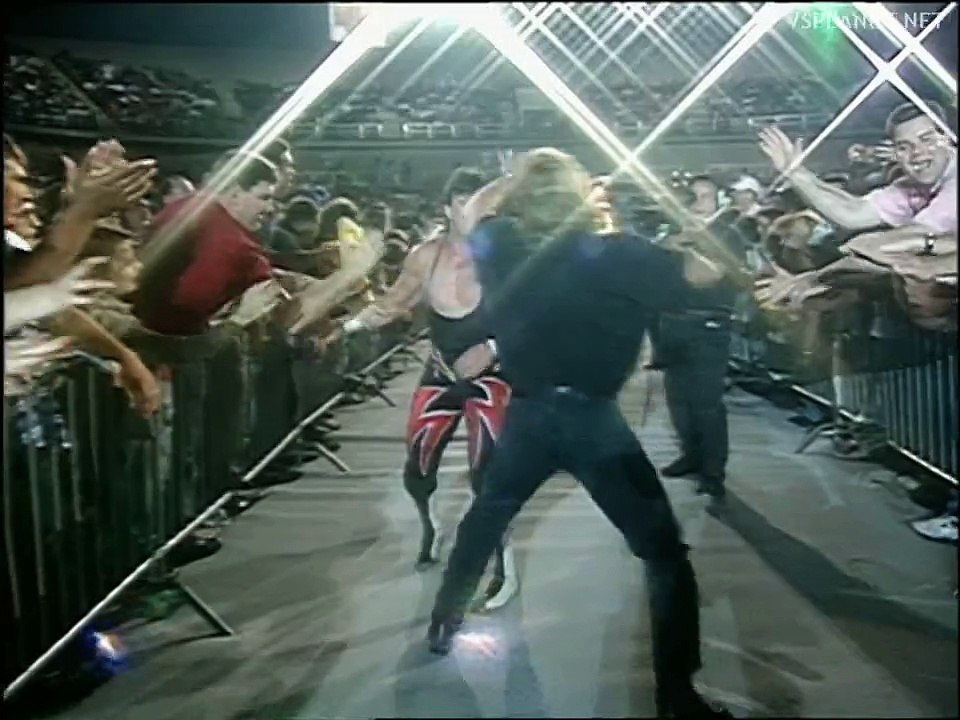 Brian Pillman attacks Eddie Guerrero @ WCW Monday Nitro 23.10.1995