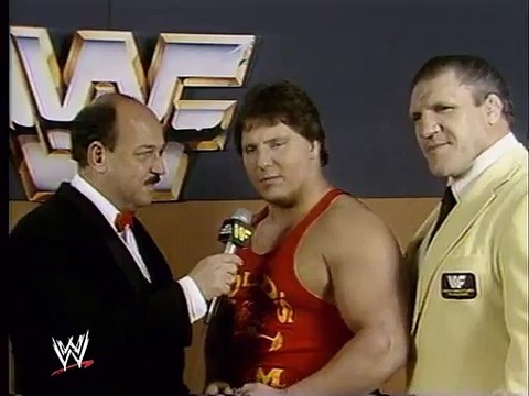 WWF Wrestlemania - Brutus Beefcake & David Sammartino Interview