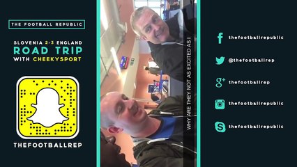SLOVENIA 2-3 ENGLAND | CheekySports SnapChat Story