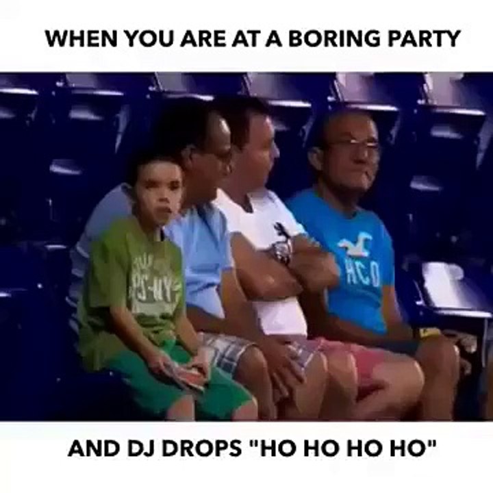 when you are at boring party