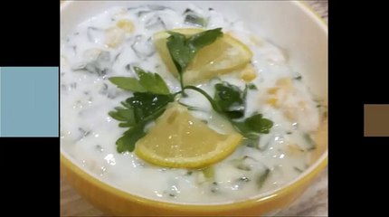 طريقة عمل سلطة الخيار بالروب