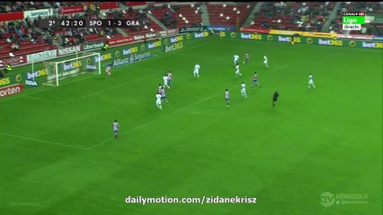 2-3 Nache Cases HD | Sporting Gijon v. Granada 19.10.2015 HD