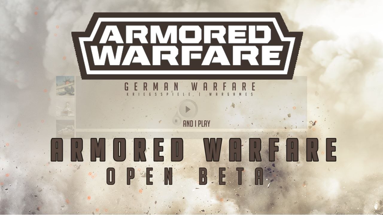 Armored Warfare Settings [Gameplay German}