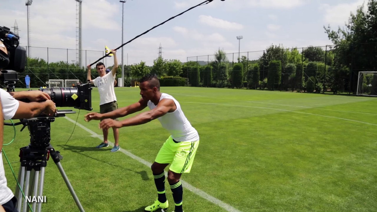 2015/16 sezonu adidas forma çekiminin kamera arkası görüntüleri. #BeTheDifference