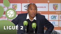 Conférence de presse RC Lens - Stade Lavallois (1-1) : Antoine  KOMBOUARE (RCL) - Denis ZANKO (LAVAL) - 2015/2016