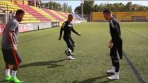 Le show de Neymar et deux freestylers
