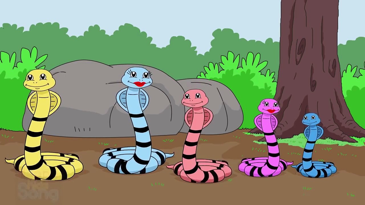 Snake Finger Family Nursery Rhyme for Children