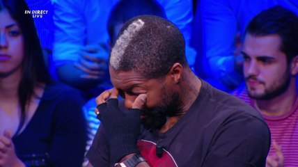 les larmes de Djibril Cissé qui annonce sa retraite sur le plateau de J+1