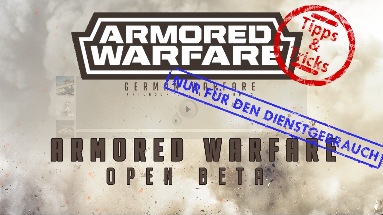 Armored Warfare Garage Gameplay German