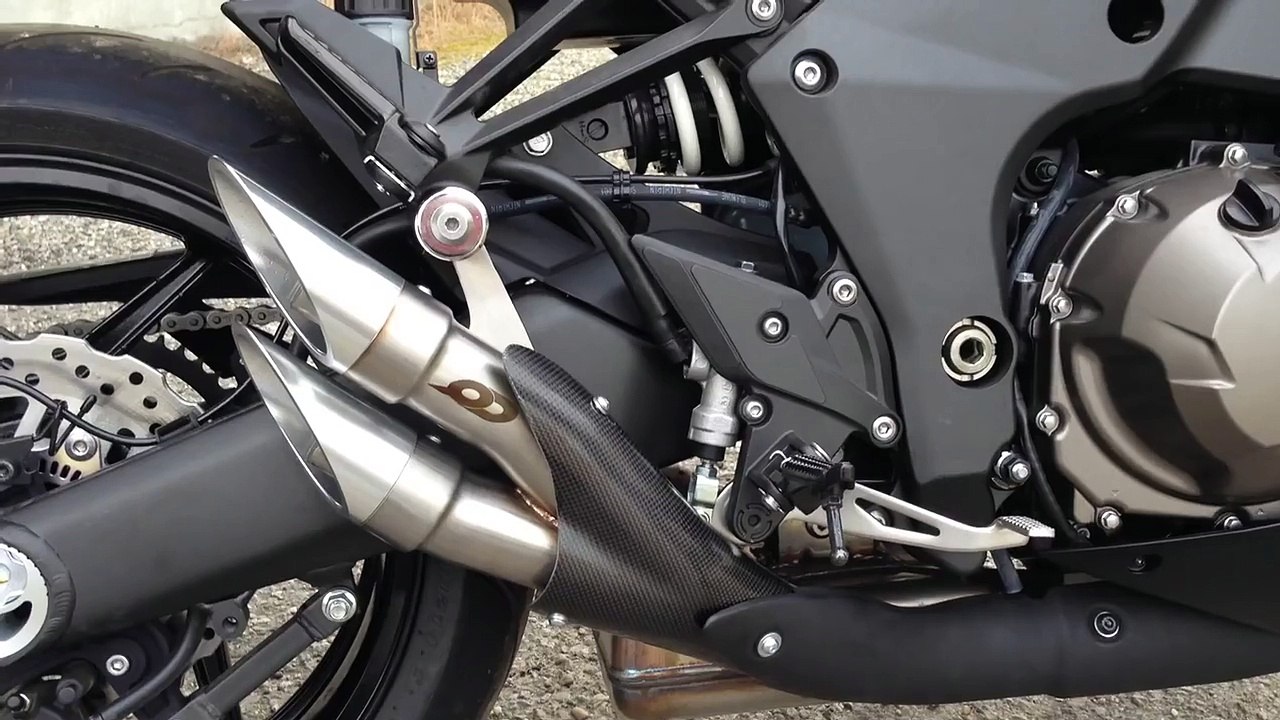 QD EXHAUST FOR KAWASAKI Z1000 Z1000SX  POWER GUN