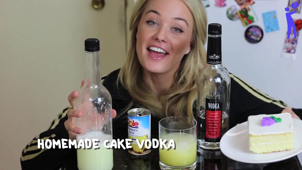 Homemade cake vodka Tipsy Bartender Dailymotion Video
