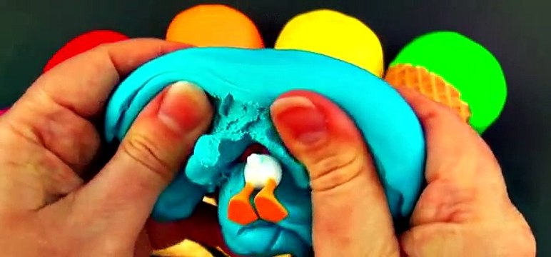Play-Doh Ice Cream Cone Surprise Eggs Peppa Pig Mickey Mouse Thomas Dora Hello Kitty Cars FluffyJet [Full Episode]