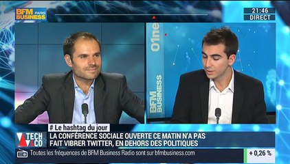 Le Hashtag du jour: 4 500 tweets sur la 4ème conférence sociale - 19/10