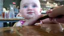 Babies Eating Pickles for the First Time Compilation ,18 Septembre 2015 NEW HD‬