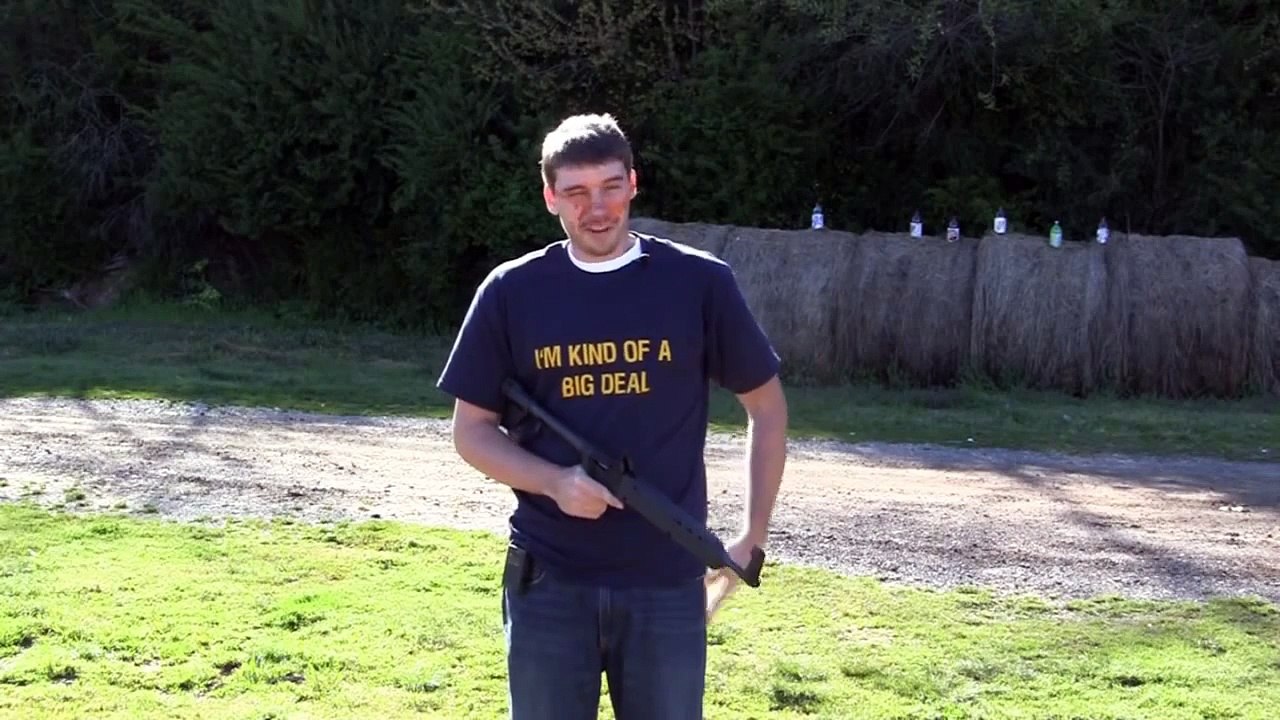 SHOOTING WHILE PEPPER SPRAYED