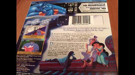 Critique combo Blu-ray/DVD Aladdin Diamond Edition