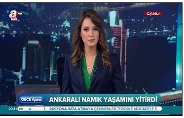 Ankaralı Namık Öldü