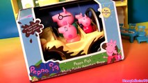 Peppa Pig Buggy Car Adventure Play Doh Muddy Puddles With Peppa Pig Theme Song George Mumm