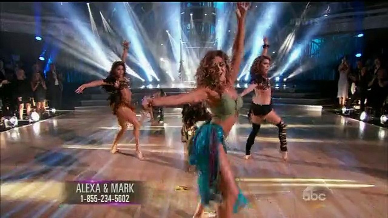 Alexa PenaVega & Mark Ballas - Cha Cha