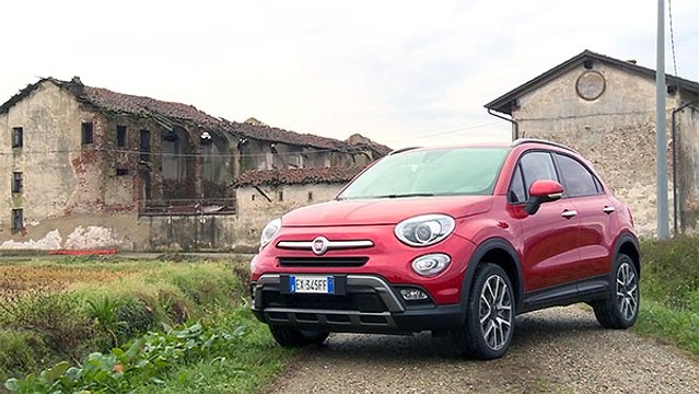Fiat 500X Crossover im Offroadgelände