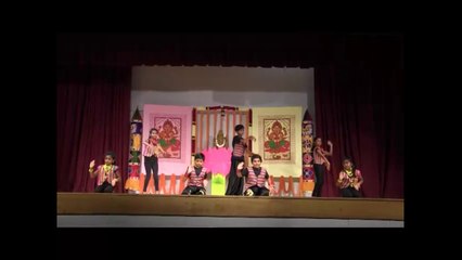 VIDYARANYA KANNADA KUTA: GANESHA HABBA 2015: FUSION: GANAARADHYA