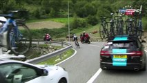 [CRASH][ Team SKY ] Chris Froome crashed and fractured his foot in La Vuelta 2015 - Stage