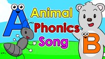 Animal Phonics Song | Easy Alphabet Phonics Video for Kids, Teach Toddlers, Baby Learning