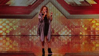 Will it be a War of Words for Lucy Duffield? | Auditions Week 4 | The X Factor UK 2015