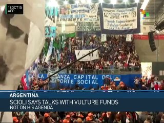 Argentina: Scioli Says No to Vulture Funds, Yes to Debt Reduction