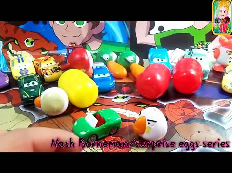 Peppa pig Play doh Kinder Surprise eggs My little pony Toys Angry birds Egg