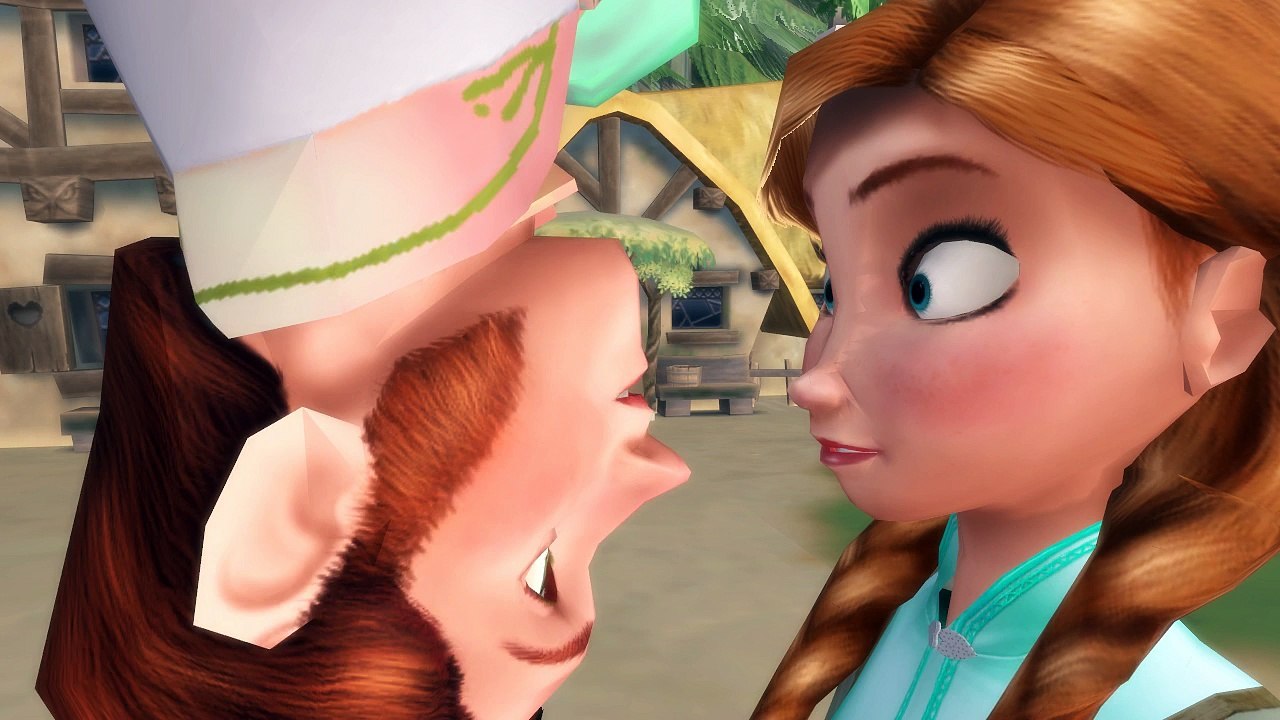 Anna Knocks Out Hans (With Love) Funny Scene