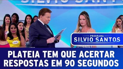 Plateia responde perguntas em 90 segundos